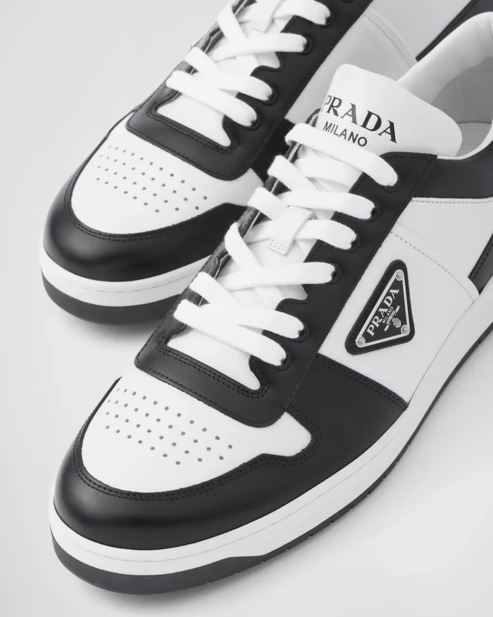Hombre Prada ZAPATILLAS DEPORTIVAS^Zapatillas Downtown De Piel