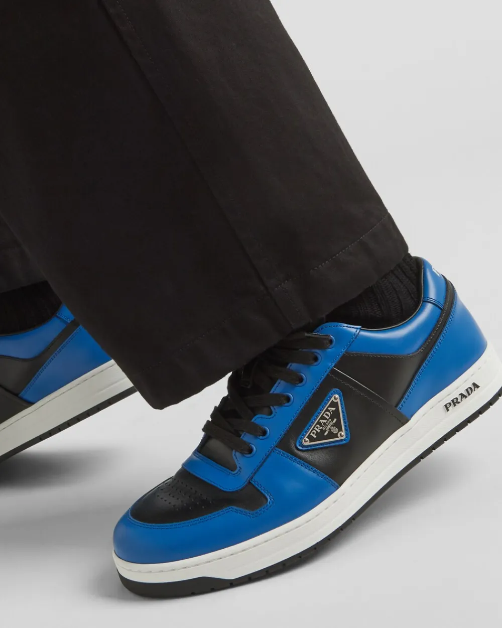 Hombre Prada ZAPATILLAS DEPORTIVAS^Zapatillas Downtown De Piel