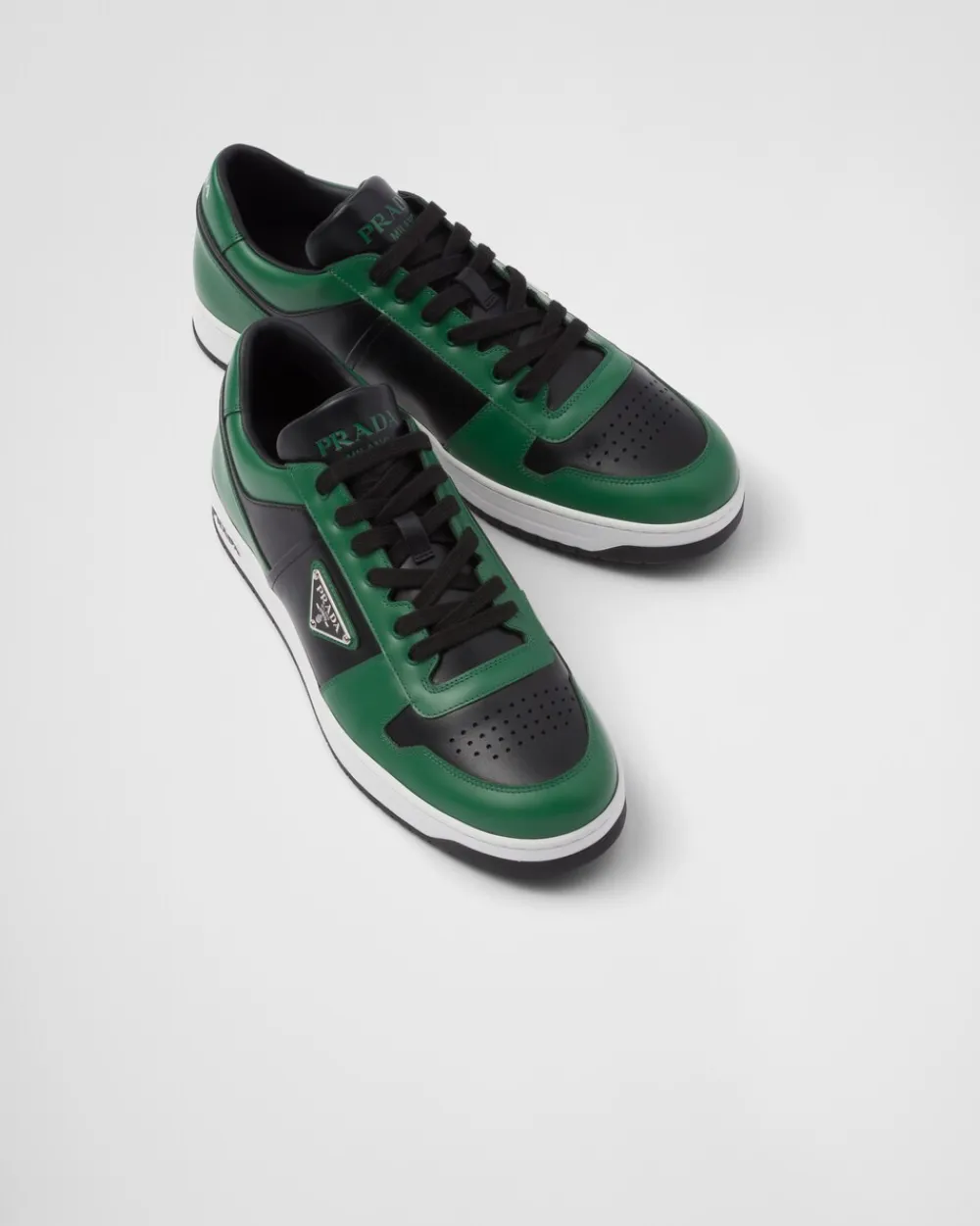 Hombre Prada ZAPATILLAS DEPORTIVAS^Zapatillas Downtown De Piel