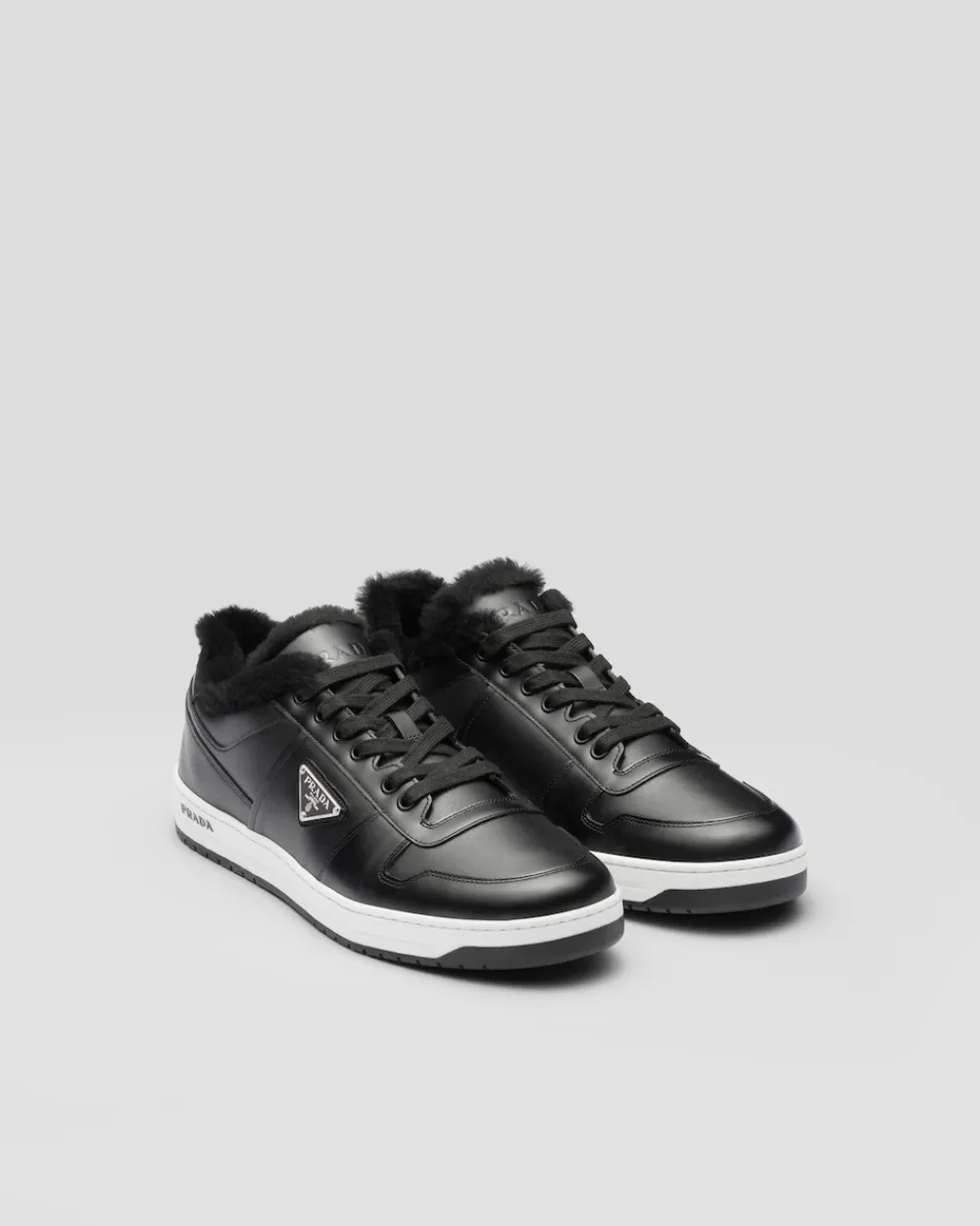 Hombre Prada ZAPATILLAS DEPORTIVAS^Zapatillas Downtown De Piel