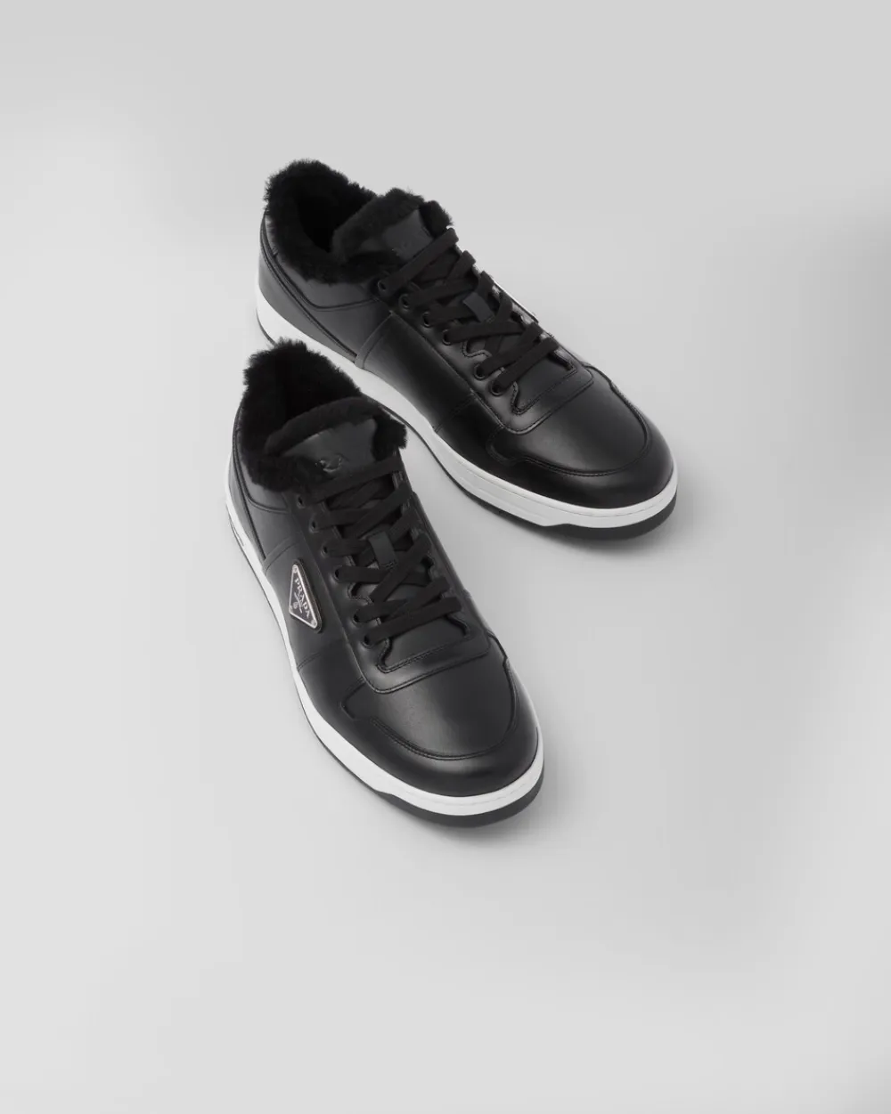 Hombre Prada ZAPATILLAS DEPORTIVAS^Zapatillas Downtown De Piel