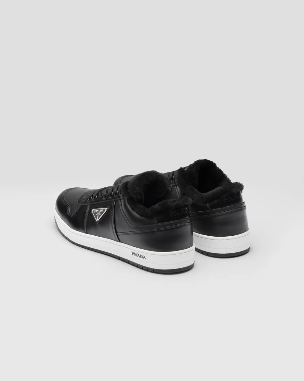 Hombre Prada ZAPATILLAS DEPORTIVAS^Zapatillas Downtown De Piel