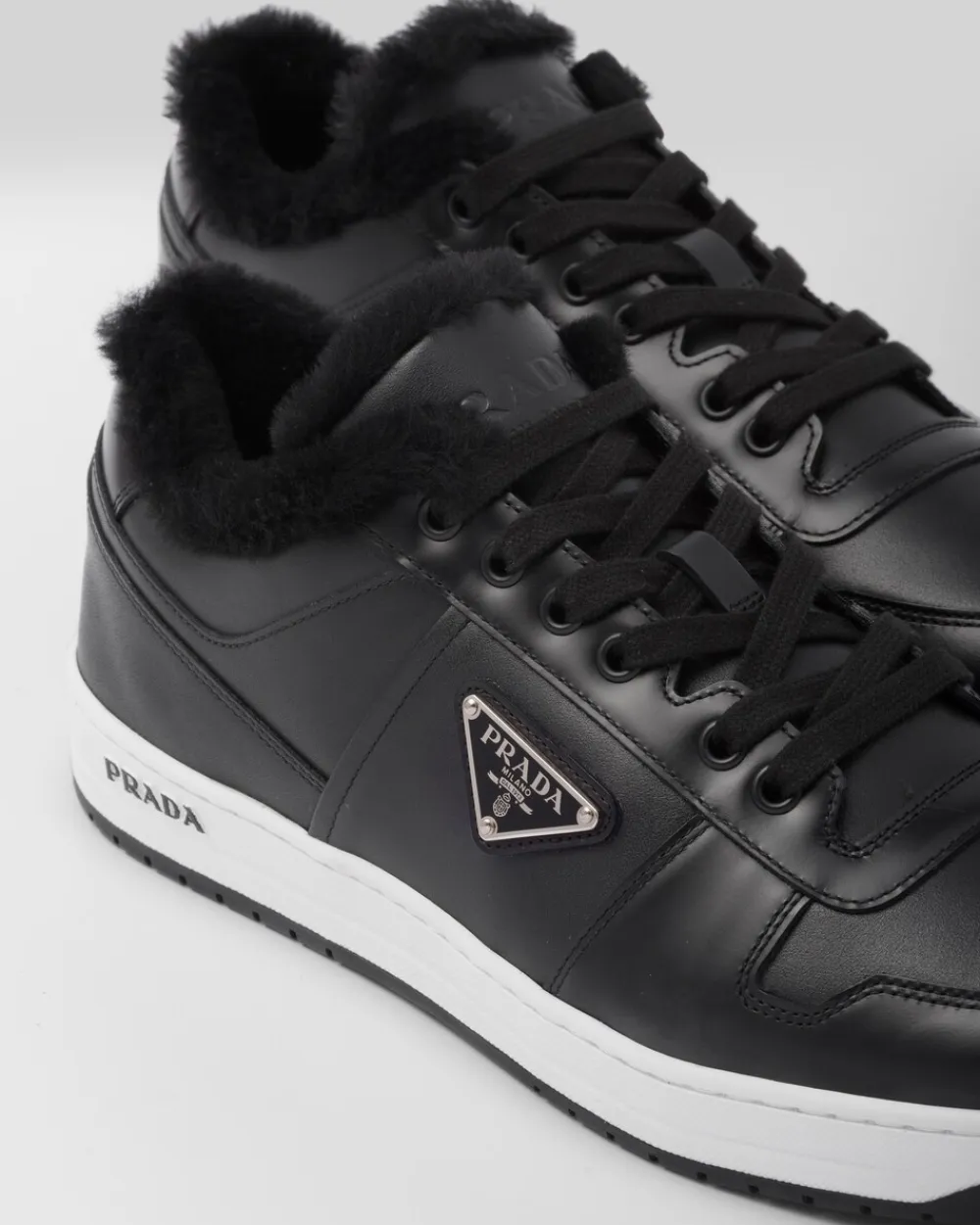 Hombre Prada ZAPATILLAS DEPORTIVAS^Zapatillas Downtown De Piel