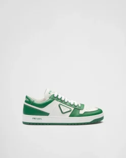 Mujer Prada ZAPATILLAS DEPORTIVAS^Zapatillas Downtown De Piel Perforada