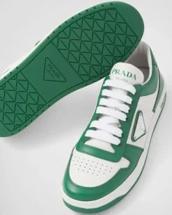 Mujer Prada ZAPATILLAS DEPORTIVAS^Zapatillas Downtown De Piel Perforada