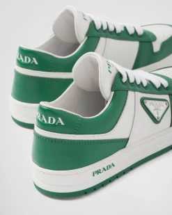 Mujer Prada ZAPATILLAS DEPORTIVAS^Zapatillas Downtown De Piel Perforada