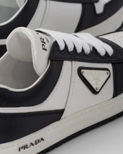 Mujer Prada ZAPATILLAS DEPORTIVAS^Zapatillas Downtown De Piel Perforada