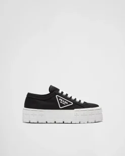 Mujer Prada COLECCIÓN FEMENINA|ZAPATILLAS DEPORTIVAS^Zapatillas En Gabardina Double Wheel De Re-nylon