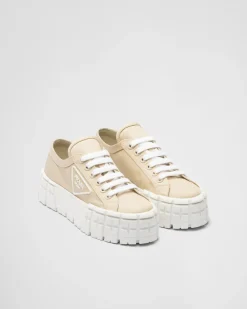 Mujer Prada COLECCIÓN FEMENINA|ZAPATILLAS DEPORTIVAS^Zapatillas En Gabardina Double Wheel De Re-nylon