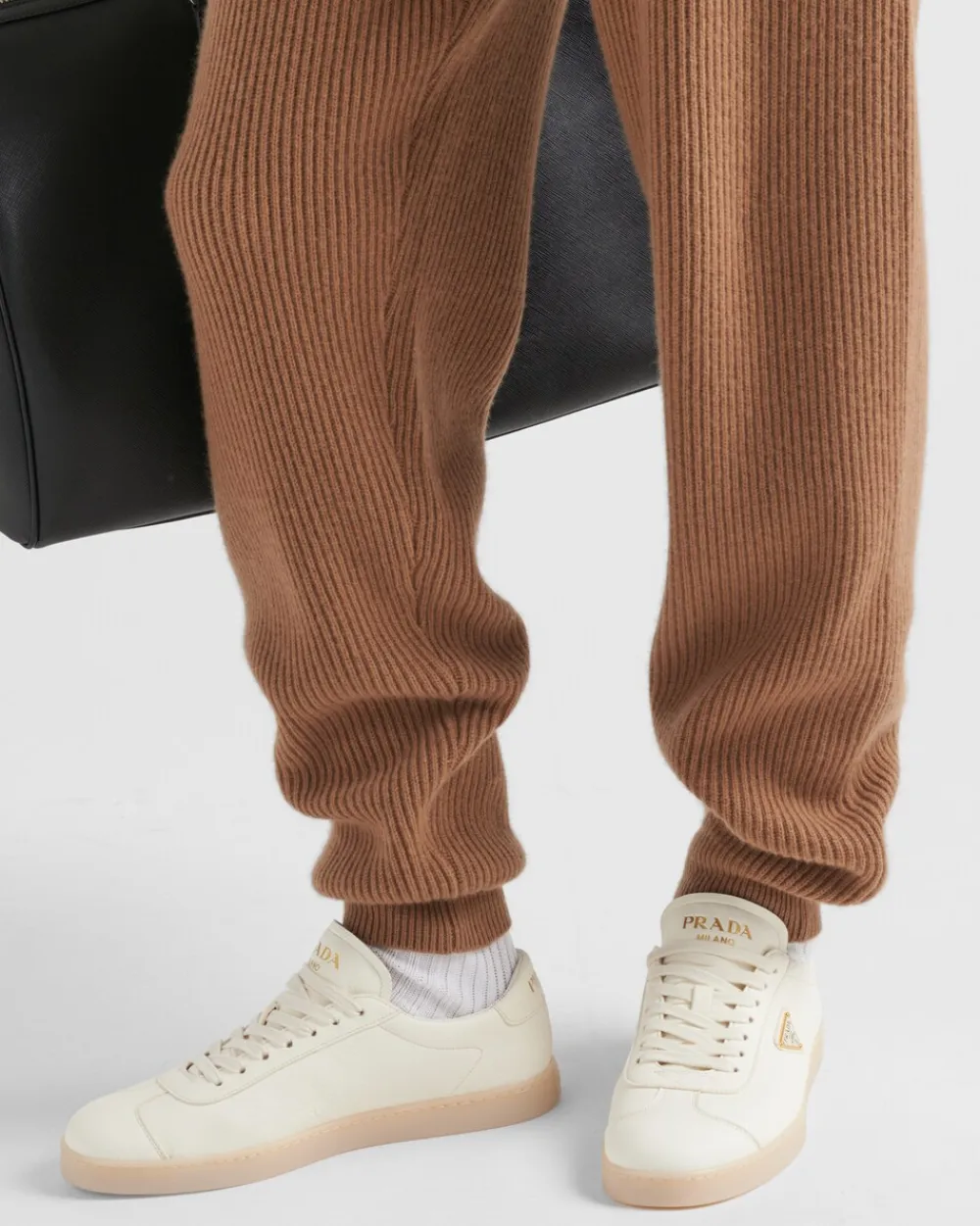 Hombre Prada ZAPATILLAS DEPORTIVAS^Zapatillas Lane De Piel De Ciervo
