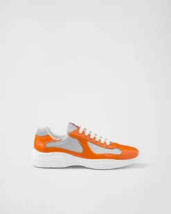 Hombre Prada AMERICA'S CUP|ZAPATILLAS DEPORTIVAS^Zapatillas America's Cup De Charol Y Tejido Técnico