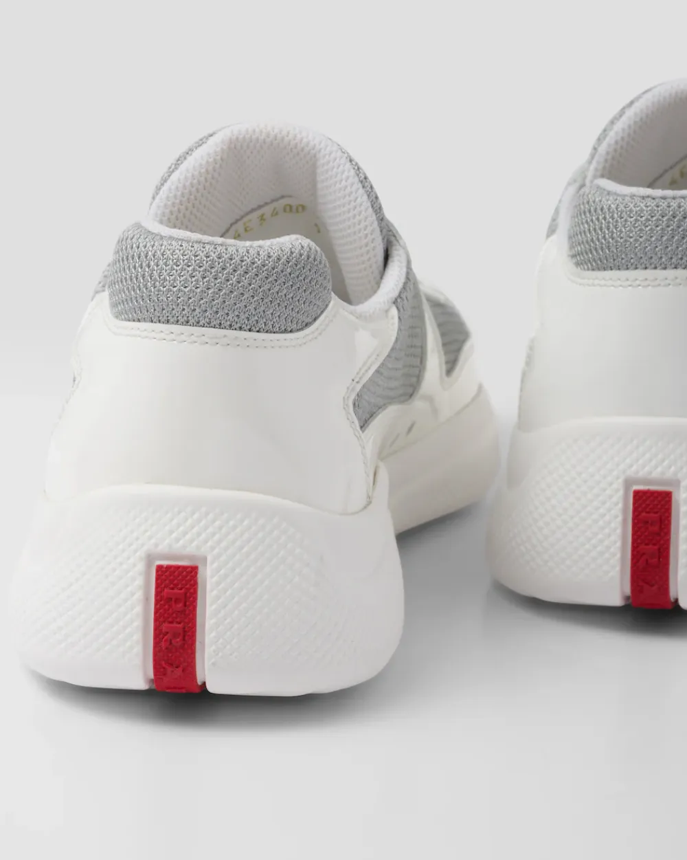 Hombre Prada ZAPATOS|ZAPATILLAS DEPORTIVAS^Zapatillas America's Cup De Charol Y Tejido Técnico