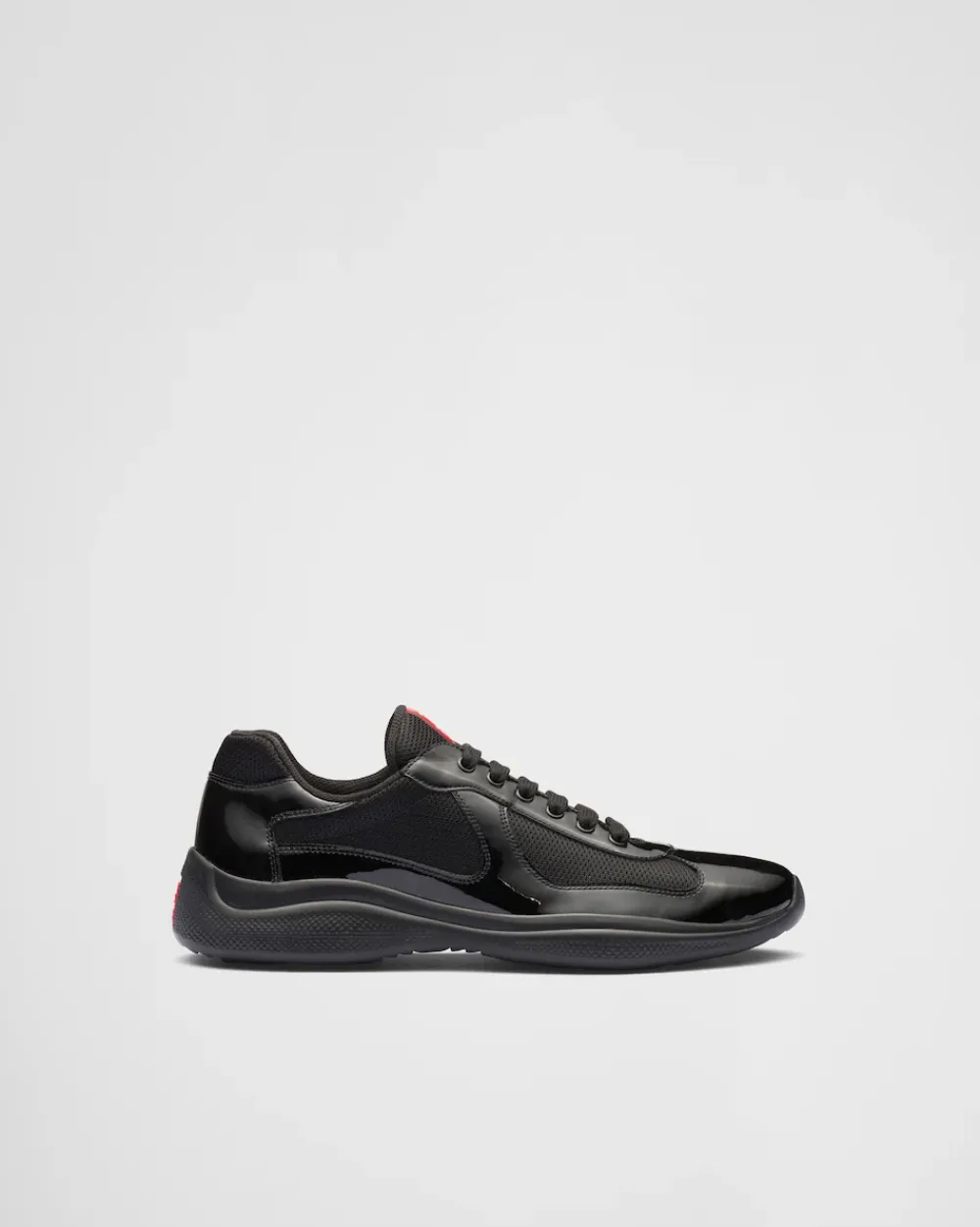 Hombre Prada ZAPATOS|ZAPATILLAS DEPORTIVAS^Zapatillas America's Cup De Charol Y Tejido Técnico