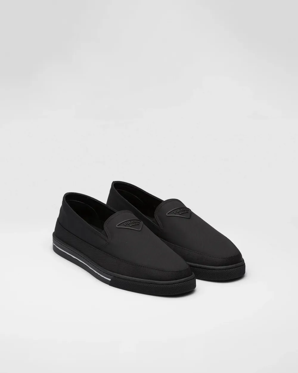 Hombre Prada COLECCIÓN MASCULINA|MOCASINES^Zapatillas Sin Cordones De Re-nylon