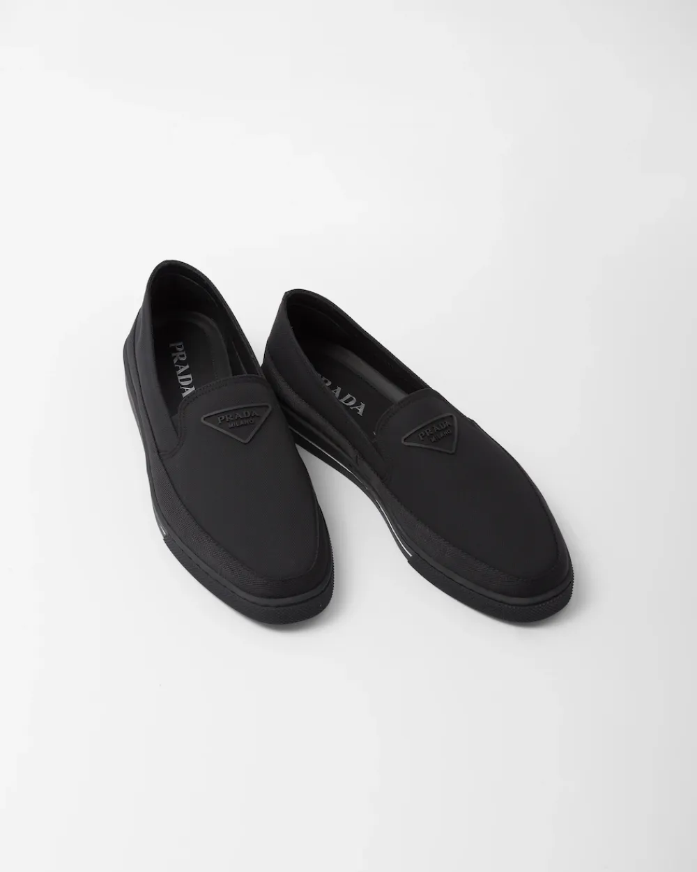 Hombre Prada COLECCIÓN MASCULINA|MOCASINES^Zapatillas Sin Cordones De Re-nylon