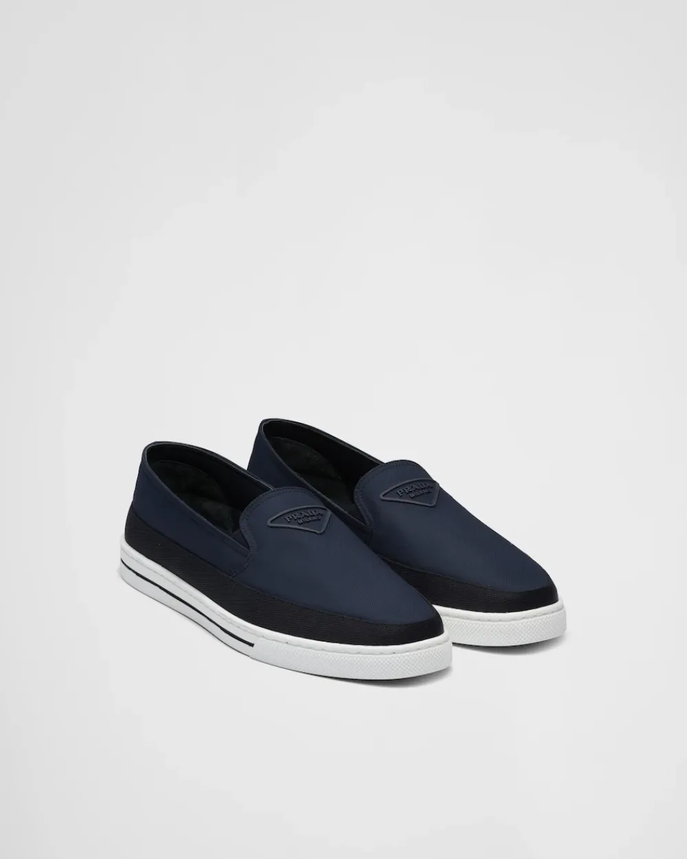 Hombre Prada COLECCIÓN MASCULINA|MOCASINES^Zapatillas Sin Cordones De Re-nylon