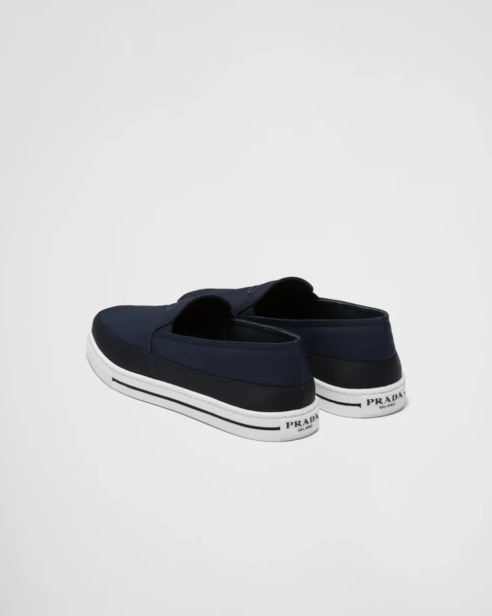 Hombre Prada COLECCIÓN MASCULINA|MOCASINES^Zapatillas Sin Cordones De Re-nylon