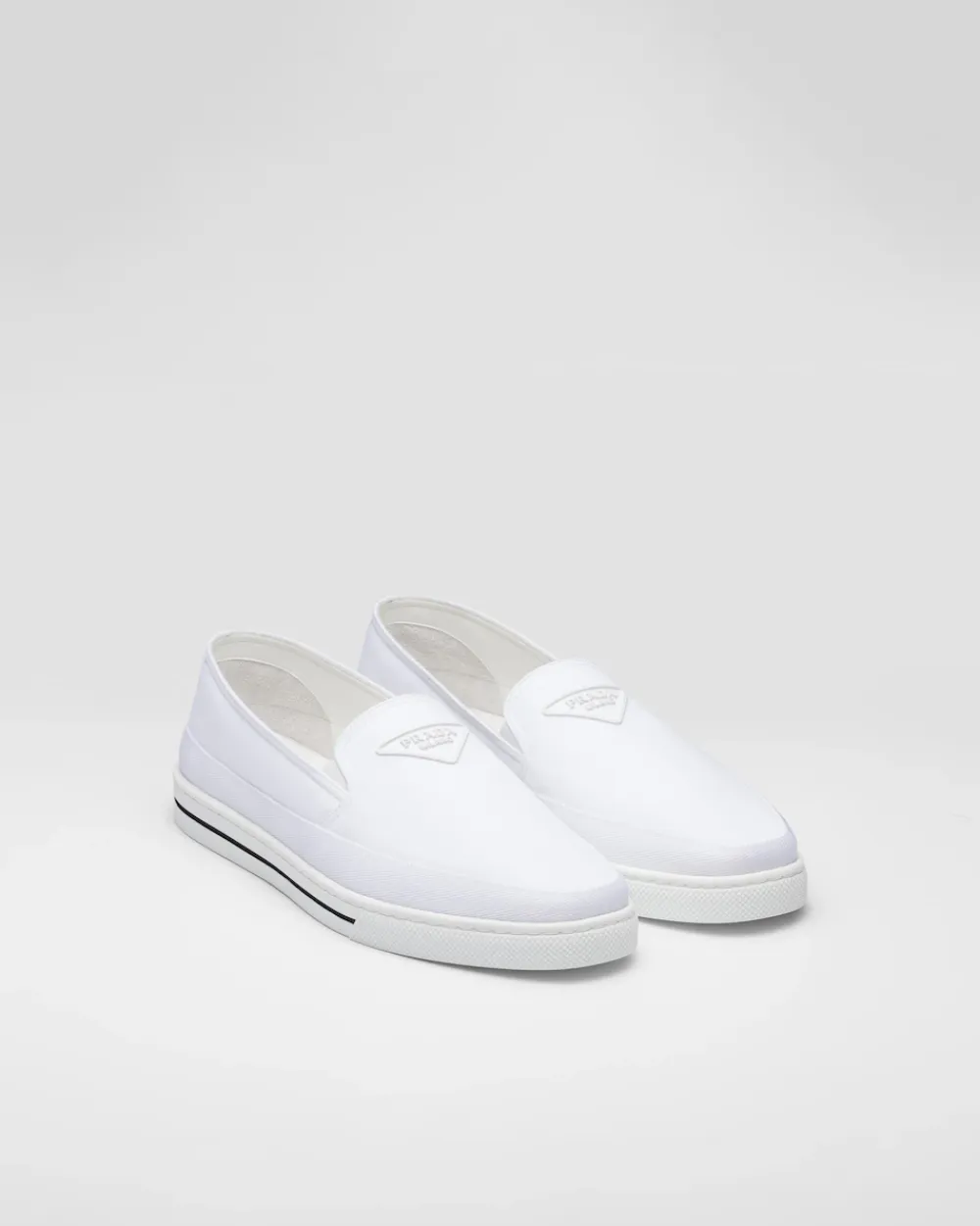 Hombre Prada COLECCIÓN MASCULINA|MOCASINES^Zapatillas Sin Cordones De Re-nylon