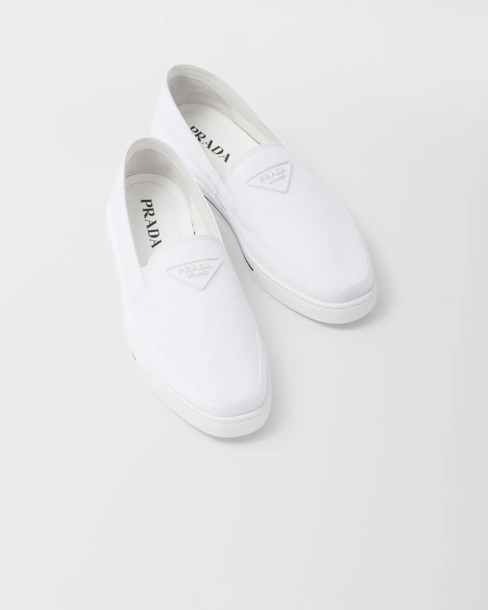 Hombre Prada COLECCIÓN MASCULINA|MOCASINES^Zapatillas Sin Cordones De Re-nylon