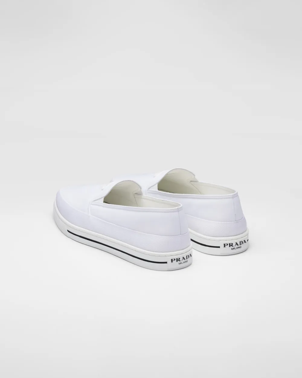 Hombre Prada COLECCIÓN MASCULINA|MOCASINES^Zapatillas Sin Cordones De Re-nylon