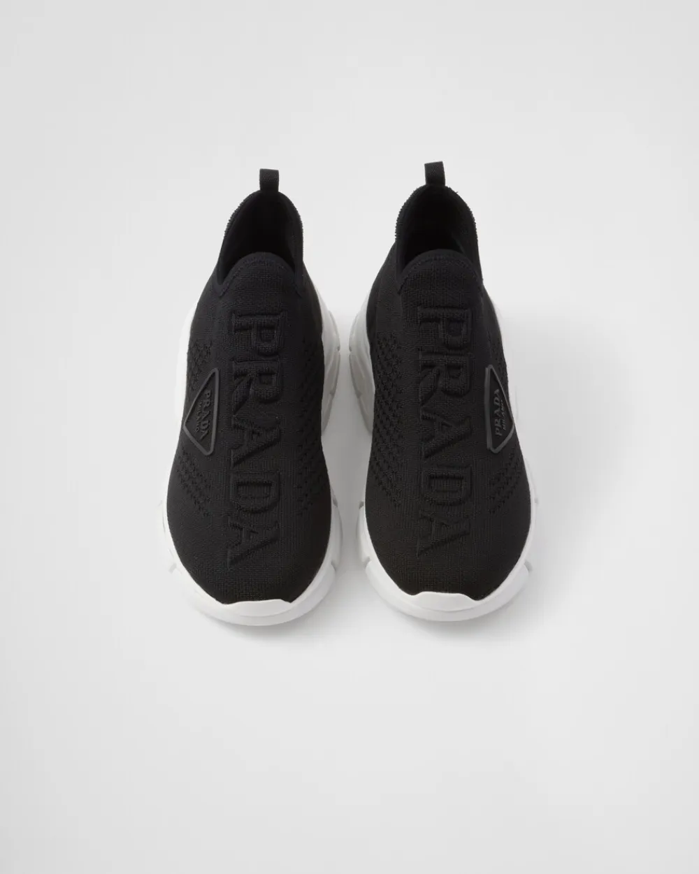 Mujer Prada ZAPATILLAS DEPORTIVAS^Zapatillas Tipo Calcetín De Punto
