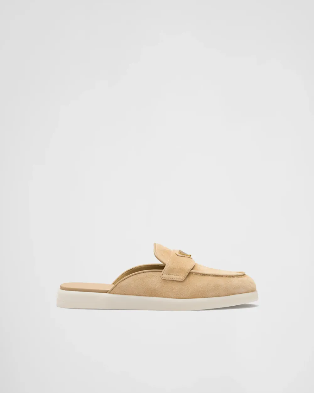 Mujer Prada MOCASINES^Zapatos De Ante Sin Talón