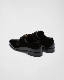 Mujer Prada ZAPATOS CON CORDONES^Zapatos De Charol Con Cordones