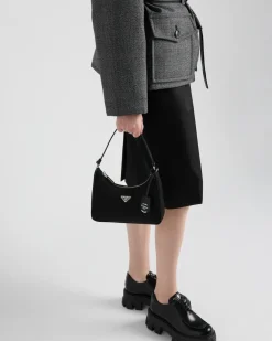 Mujer Prada ZAPATOS CON CORDONES^Zapatos De Cordones Monolith De Piel Cepillada