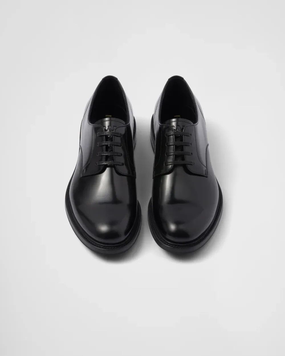 Hombre Prada ZAPATOS CON CORDONES^Zapatos De Piel Cepillada Con Cordones