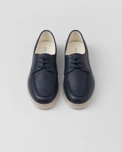 Hombre Prada MOCASINES^Zapatos De Piel Con Cordones