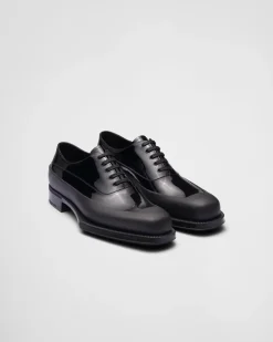 Hombre Prada ZAPATOS CON CORDONES^Zapatos Derby De Charol