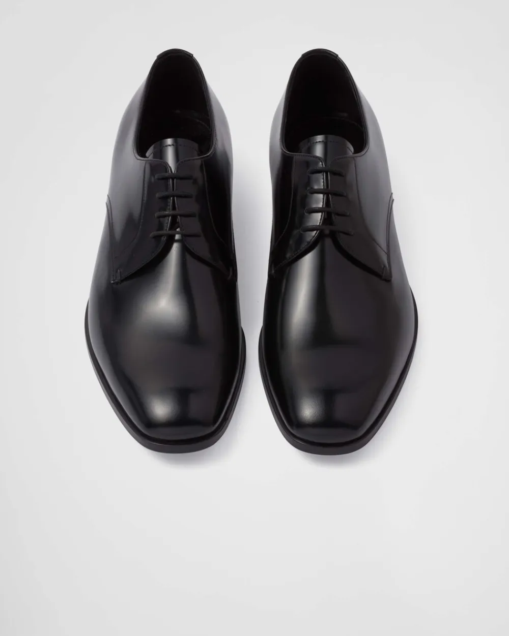 Hombre Prada ZAPATOS CON CORDONES^Zapatos Derby En Piel Cepillada