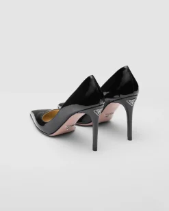 Mujer Prada ZAPATOS DE SALÓN Y BAILARINAS^Zapatos De Salón De Charol