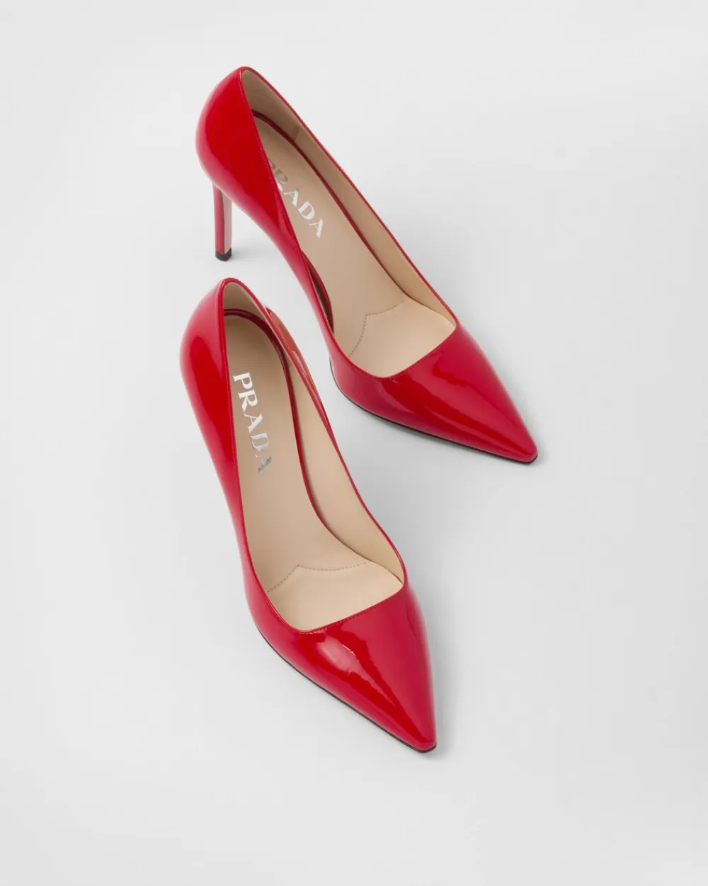Mujer Prada ZAPATOS DE SALÓN Y BAILARINAS^Zapatos De Salón De Charol