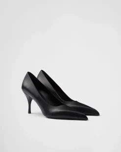 Mujer Prada ZAPATOS DE SALÓN Y BAILARINAS^Zapatos De Salón De Piel