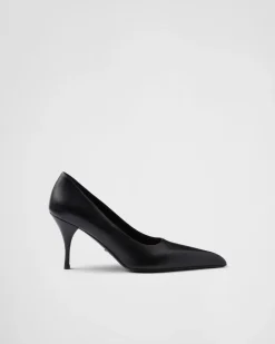Mujer Prada ZAPATOS DE SALÓN Y BAILARINAS^Zapatos De Salón De Piel