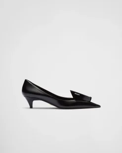 Mujer Prada ZAPATOS DE SALÓN Y BAILARINAS^Zapatos De Salón De Piel Cepillada