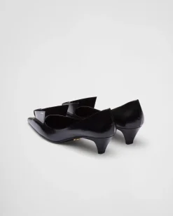 Mujer Prada ZAPATOS DE SALÓN Y BAILARINAS^Zapatos De Salón De Piel Cepillada