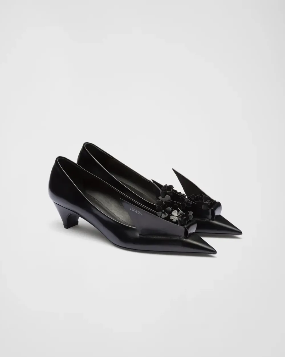 Mujer Prada ZAPATOS DE SALÓN Y BAILARINAS^Zapatos De Salón De Piel Cepillada