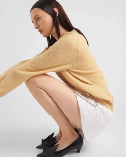 Mujer Prada ZAPATOS DE SALÓN Y BAILARINAS^Zapatos De Salón De Piel Cepillada