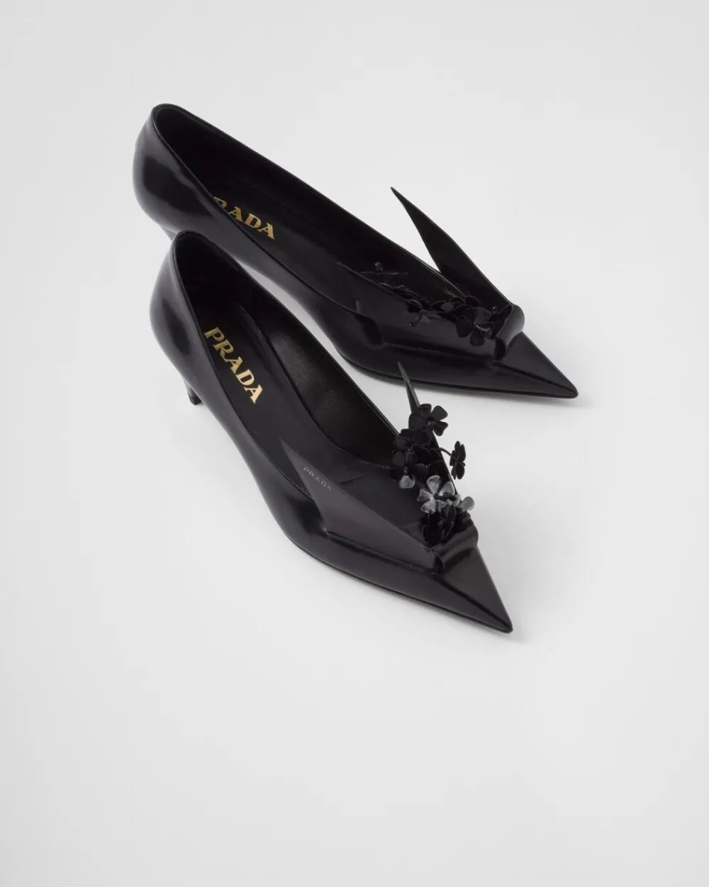 Mujer Prada ZAPATOS DE SALÓN Y BAILARINAS^Zapatos De Salón De Piel Cepillada