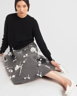 Mujer Prada ZAPATOS DE SALÓN Y BAILARINAS^Zapatos De Salón De Piel Cepillada