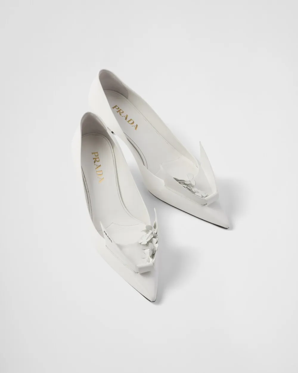 Mujer Prada ZAPATOS DE SALÓN Y BAILARINAS^Zapatos De Salón De Piel Cepillada