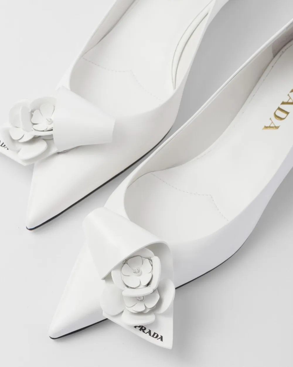 Mujer Prada ZAPATOS DE SALÓN Y BAILARINAS^Zapatos De Salón De Piel Cepillada