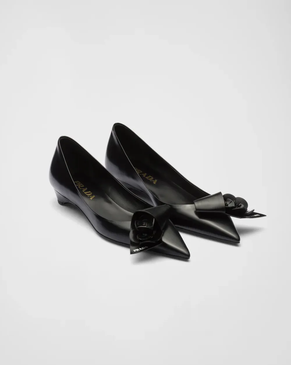 Mujer Prada ZAPATOS DE SALÓN Y BAILARINAS^Zapatos De Salón De Piel Cepillada