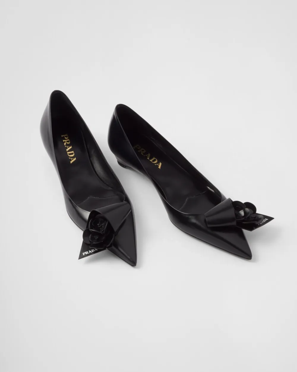Mujer Prada ZAPATOS DE SALÓN Y BAILARINAS^Zapatos De Salón De Piel Cepillada