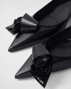 Mujer Prada ZAPATOS DE SALÓN Y BAILARINAS^Zapatos De Salón De Piel Cepillada