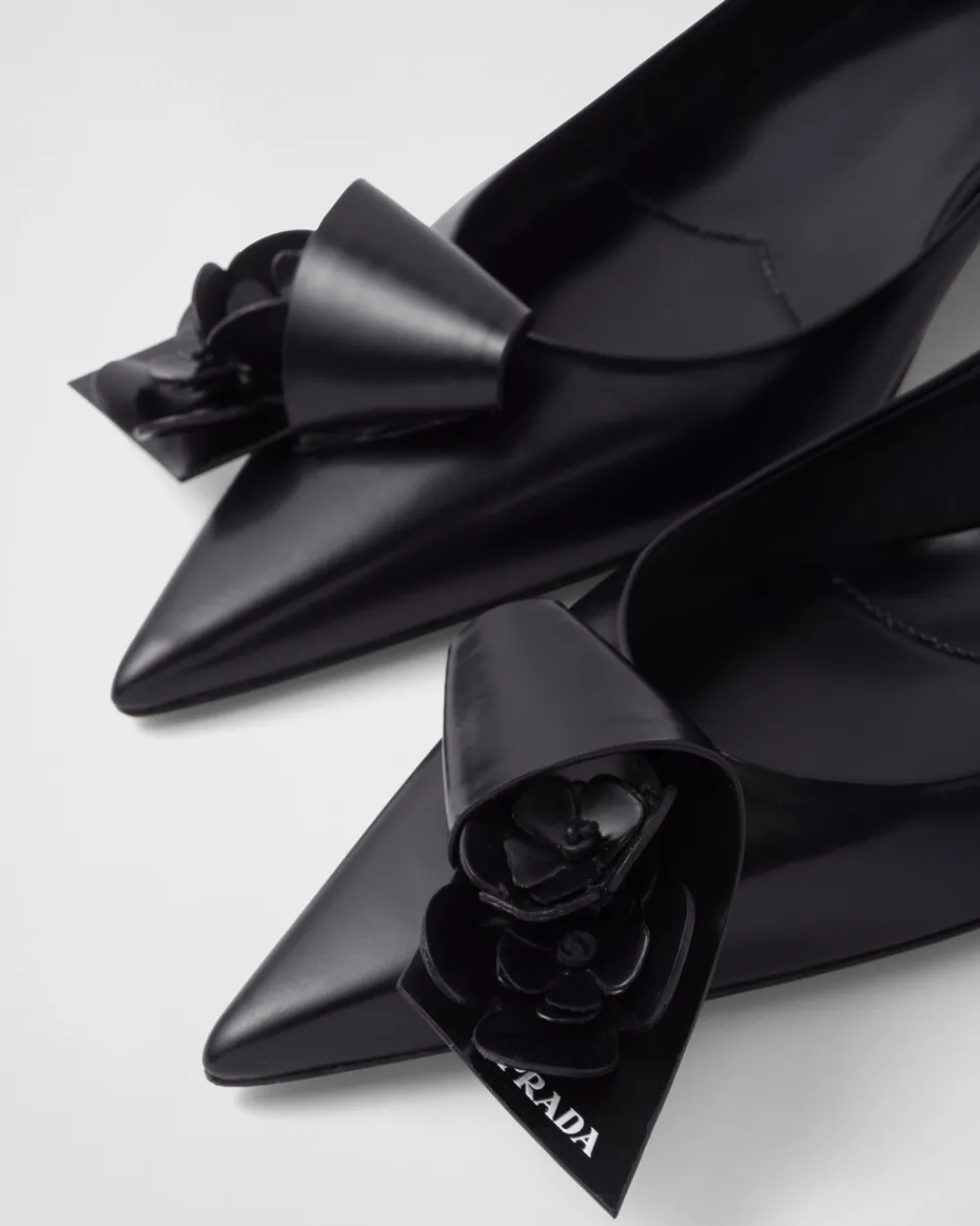 Mujer Prada ZAPATOS DE SALÓN Y BAILARINAS^Zapatos De Salón De Piel Cepillada
