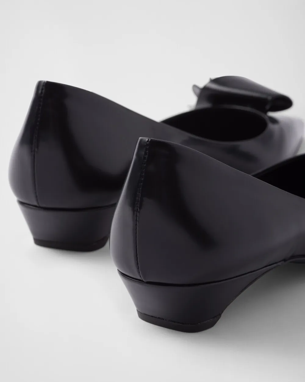 Mujer Prada ZAPATOS DE SALÓN Y BAILARINAS^Zapatos De Salón De Piel Cepillada