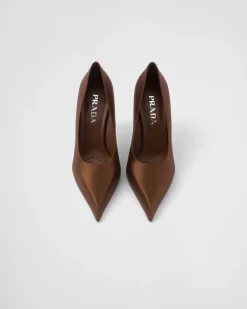 Mujer Prada ZAPATOS DE SALÓN Y BAILARINAS^Zapatos De Salón De Satén